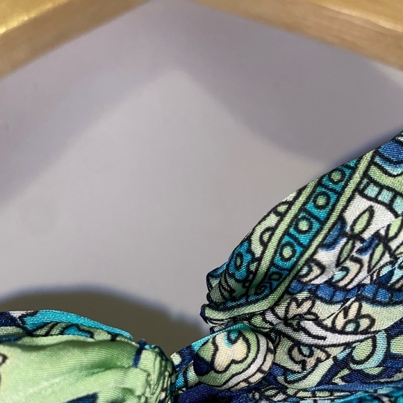 Larry Levine Paisley Print Sleeveless Silky Top Size Petite Medium - Picture 5 of 8